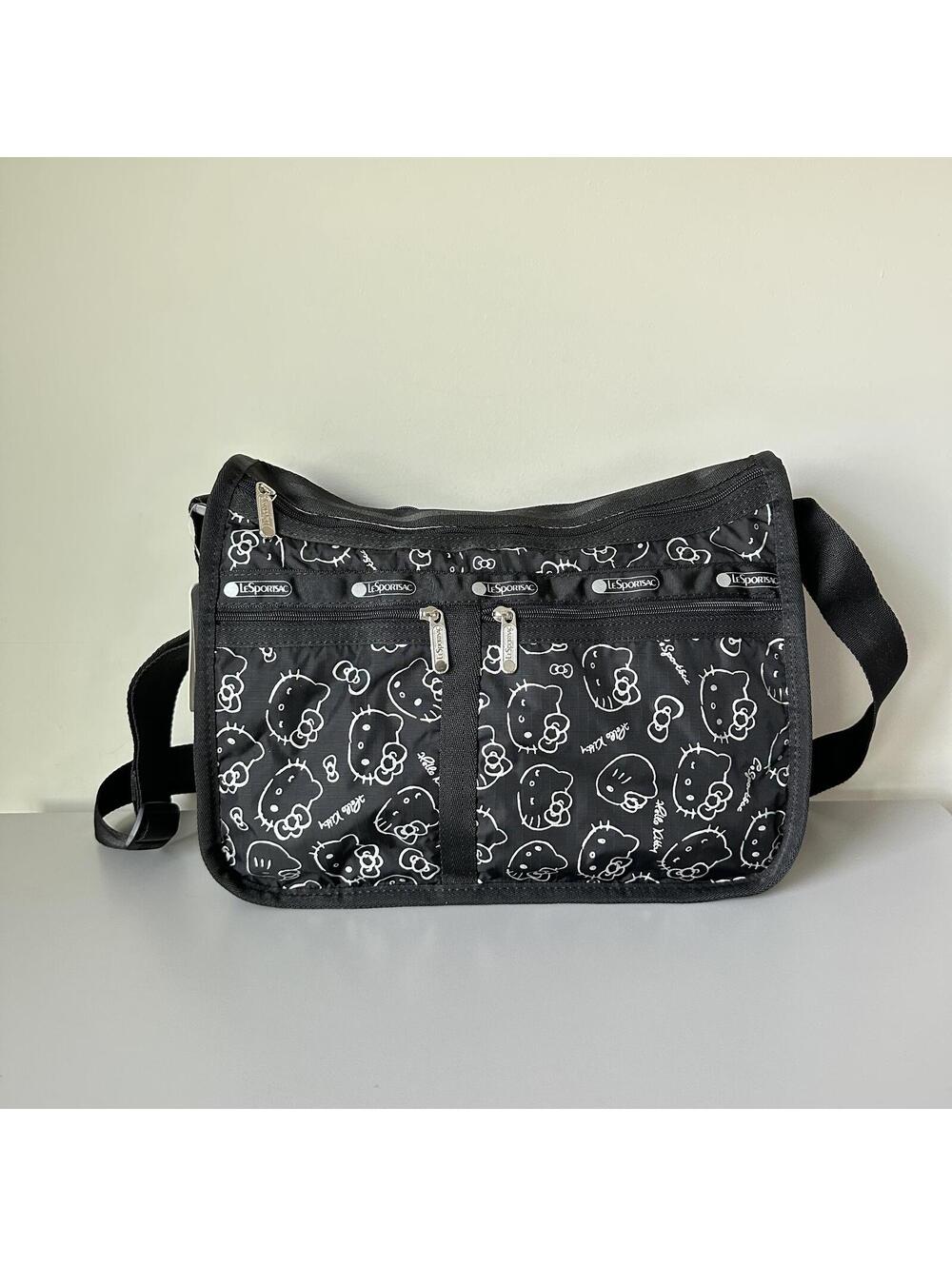 Lesportsac Hello Kitty Large Deluxe Everyday Bag NWT